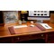 Dacasso Mocha Leather 25.5" x 17.25" Side-Rail Desk Pad PR-3002 - alternate 2
